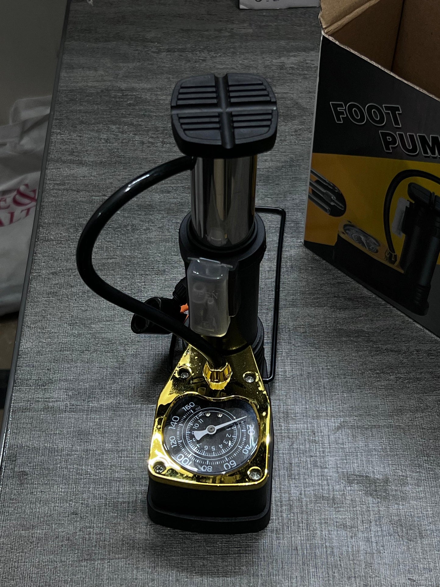 Titan-Flow High-Pressure Precision Foot Pump