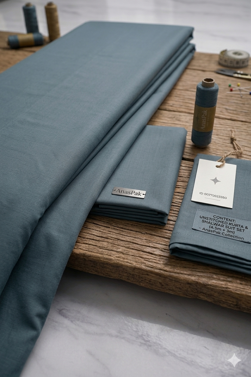 Premium Choice: Slate Shadow | Elite Unstitched Men's Suiting