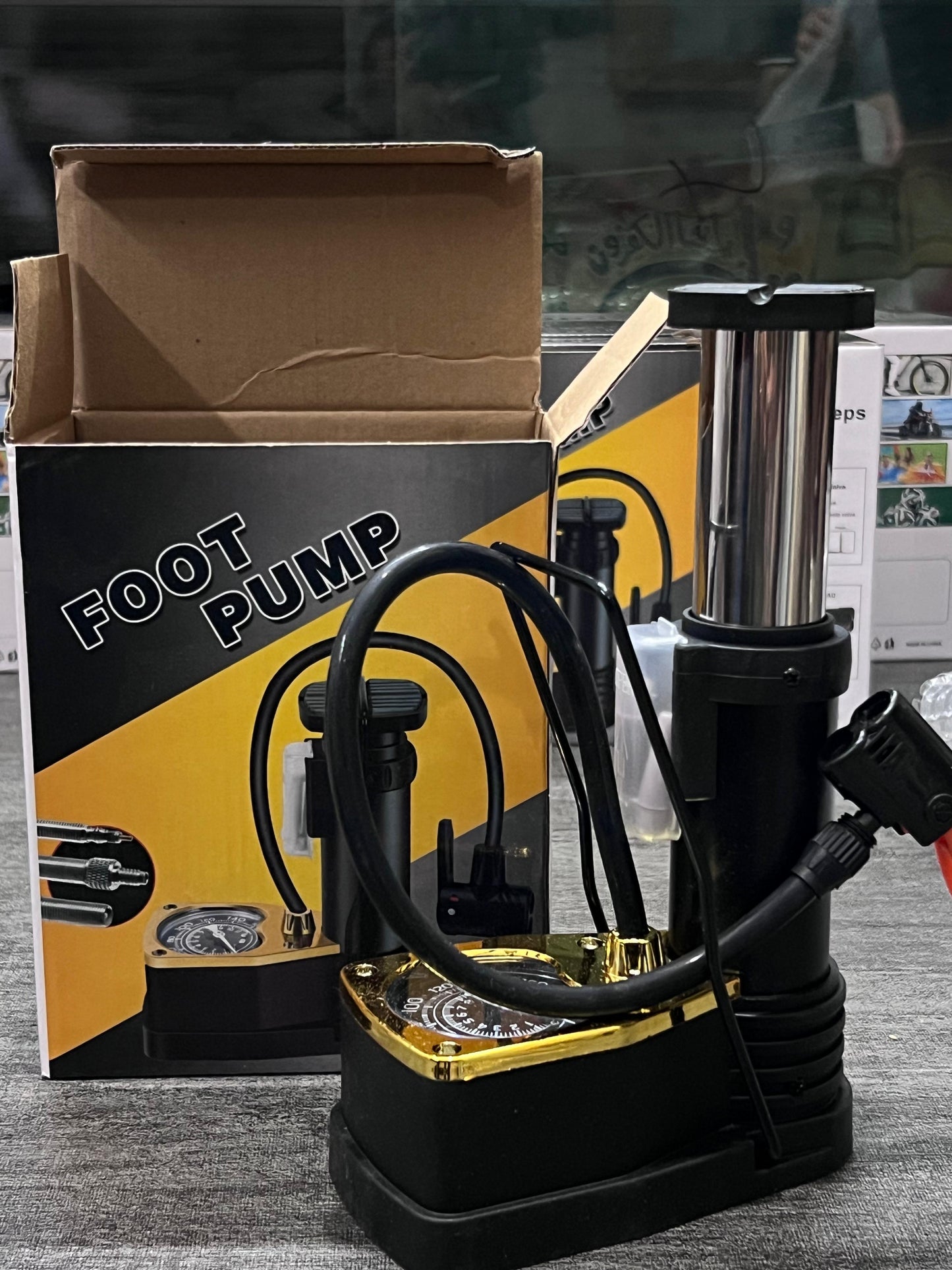 Titan-Flow High-Pressure Precision Foot Pump