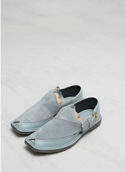 Premium Suede Kaptaan Peshawari Chappal – Handmade Soft Leather Sandal for Men